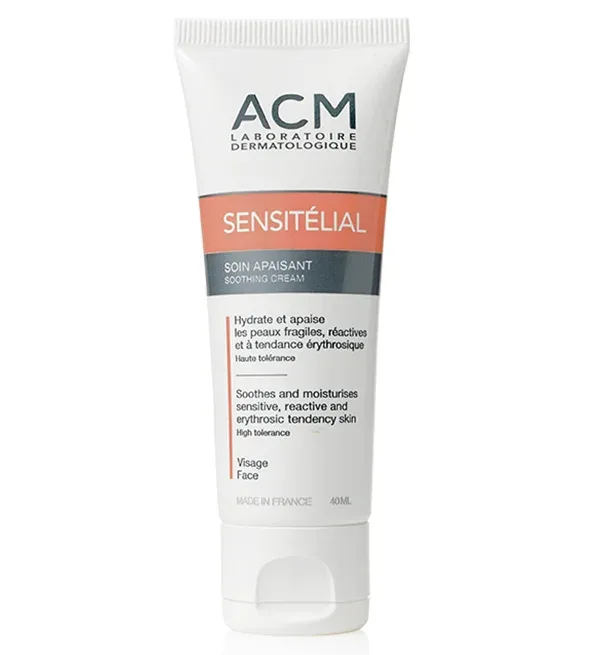 ACM SENSITELIAL GEL SOIN APAISANT VISAGE 40 ML