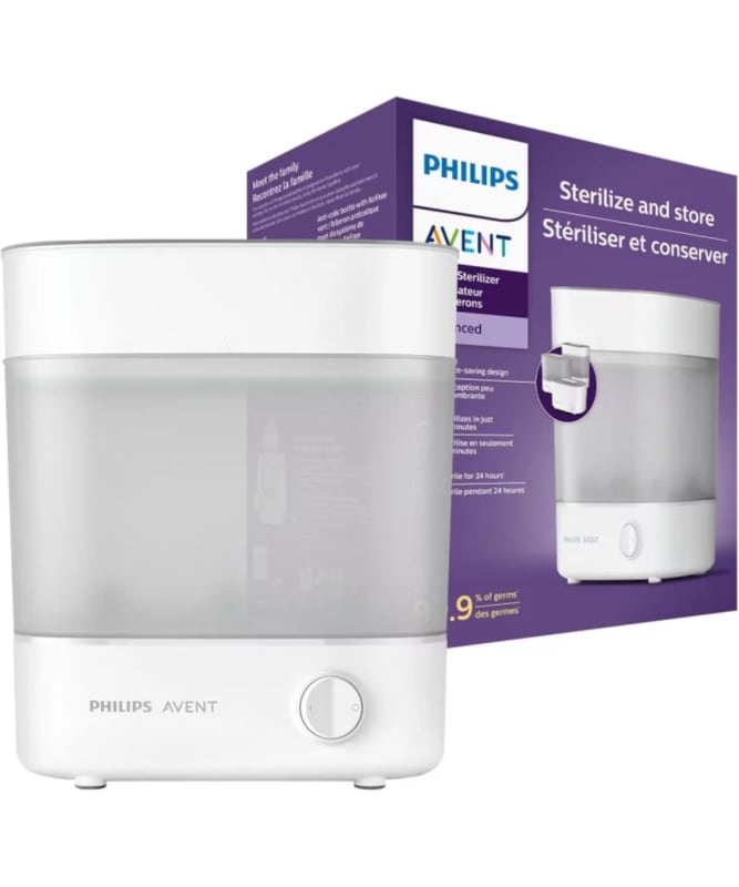 AVENT STERILISATEUR ELECTRIQUE A VAPEUR 3 EN 1 REF 291/00
