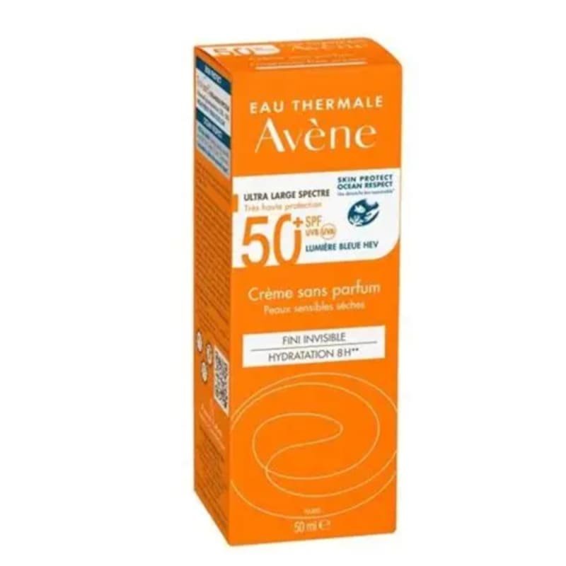 AVENE CREME SOLAIRE SPF50+ PEAUX SENSIBLES SECHES 50ML