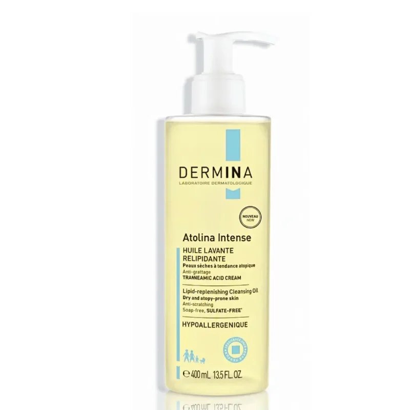DERMINA ATOLINA INTENSE HUILE LAVANTE REPLIANTE 400ML