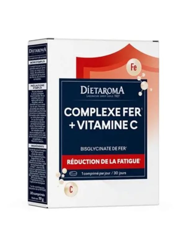 DIETAROMA COMPLEXE FER+ VIT C 30 CP