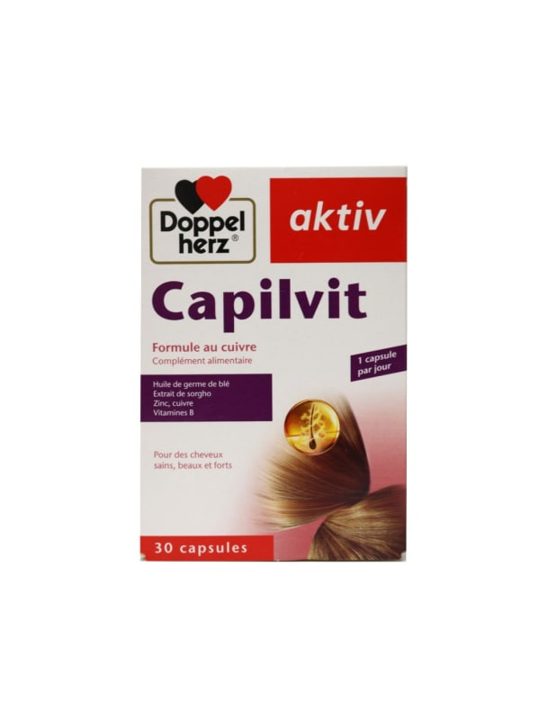 DOPPEL HERZ ACTIV CAPILVIT 30 COMPRIMES