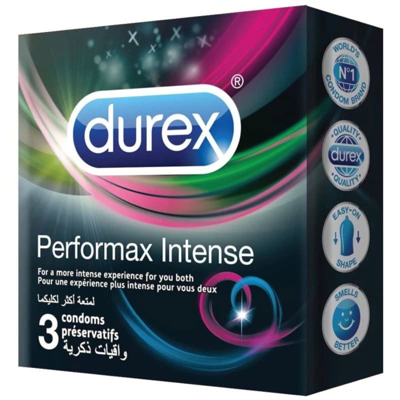 DUREX PERFORMAX INTENSE X3