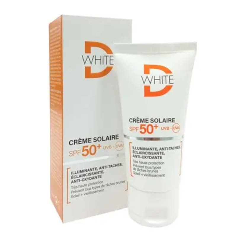 WHITE CRÈME SOLAIRE PROTECTION MAXIMALE SPF50+
