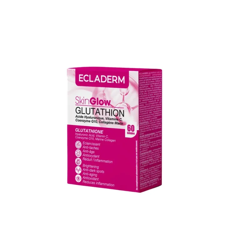ECLADERM SKINGLOW GLUTATHION 60GELULES