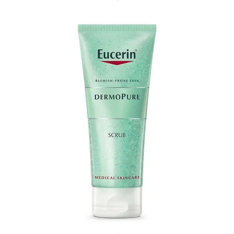 EUCERIN DERMOPURE GOMMAGE 100ML - EXFOLIANT PURIFIANT PEAUX GRASSES