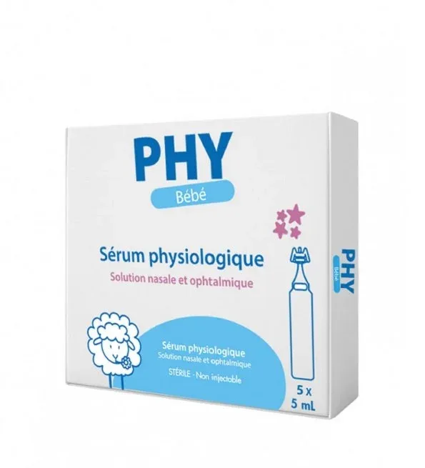 GILBERT PHY BEBE SÉRUM PHYSIOLOGIQUE 5ML