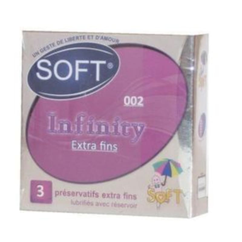 PRESERVATIFS INFINITY EXTRA FINS SOFT