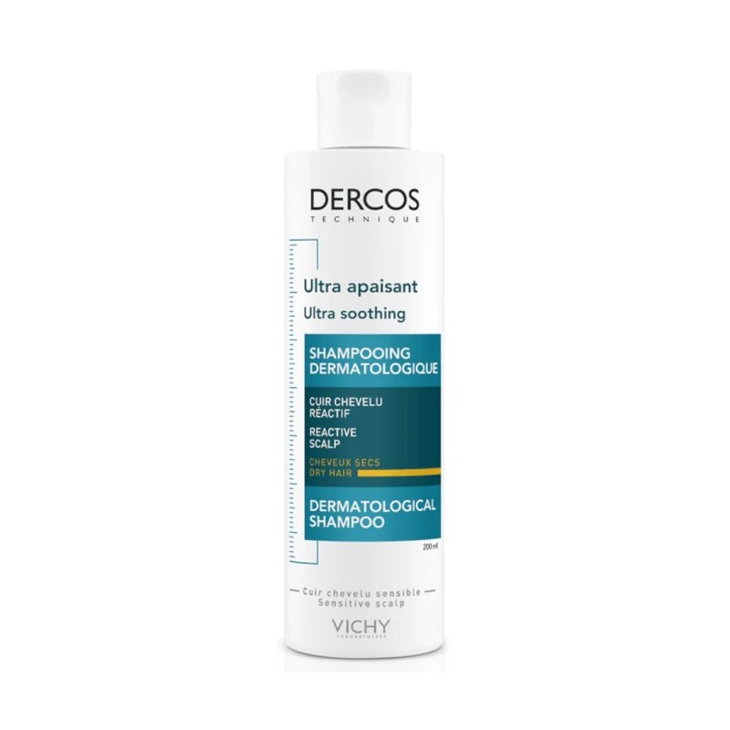 VICHY DERCOS SHAMPOOING ULTRA-APAISANT SANS SULFATE 200ML