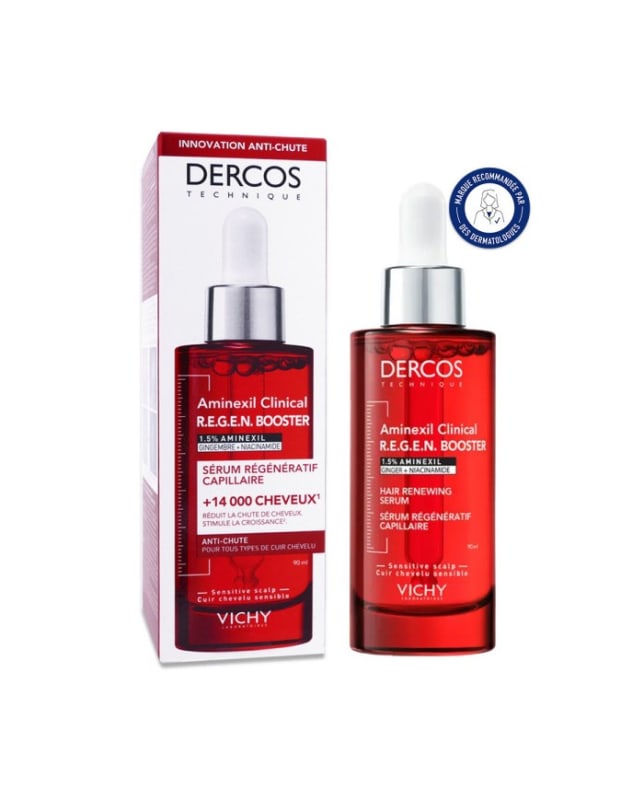 VICHY DERCOS AMINEXIL CLINICAL R.E.G.E.N BOOSTER SERUM REGENDERADOR CAPILAR 90ML