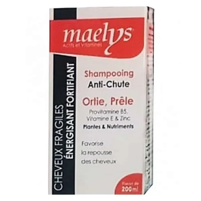 MAELYS – ORTIE ET PRELE SHAMPOOING ANTI-CHUTE ORTIE-PRELE FORTIFIANTE ENERGISANTE – 100ML
