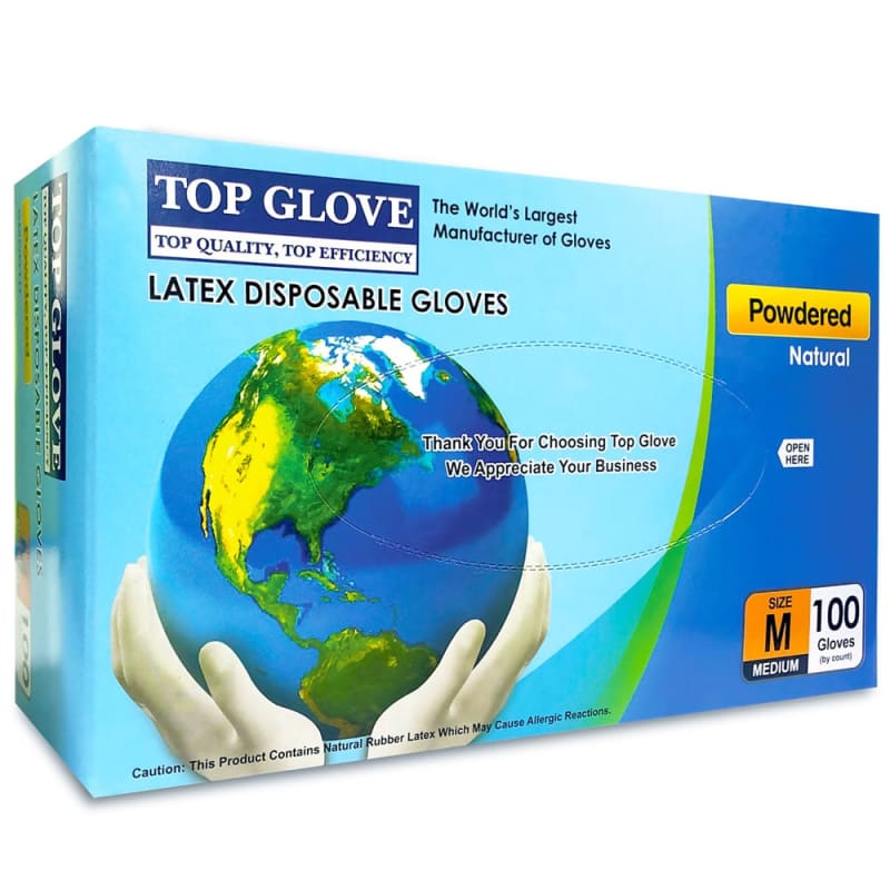 TOP GLOVES GANT LATEX