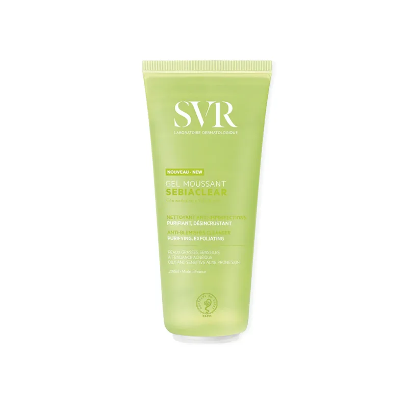 SVR SEBIACLEAR GEL MOUSSANT SVR