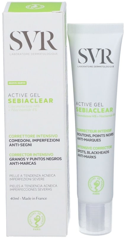SVR SEBIACLEAR ACTIVE GEL 40ML