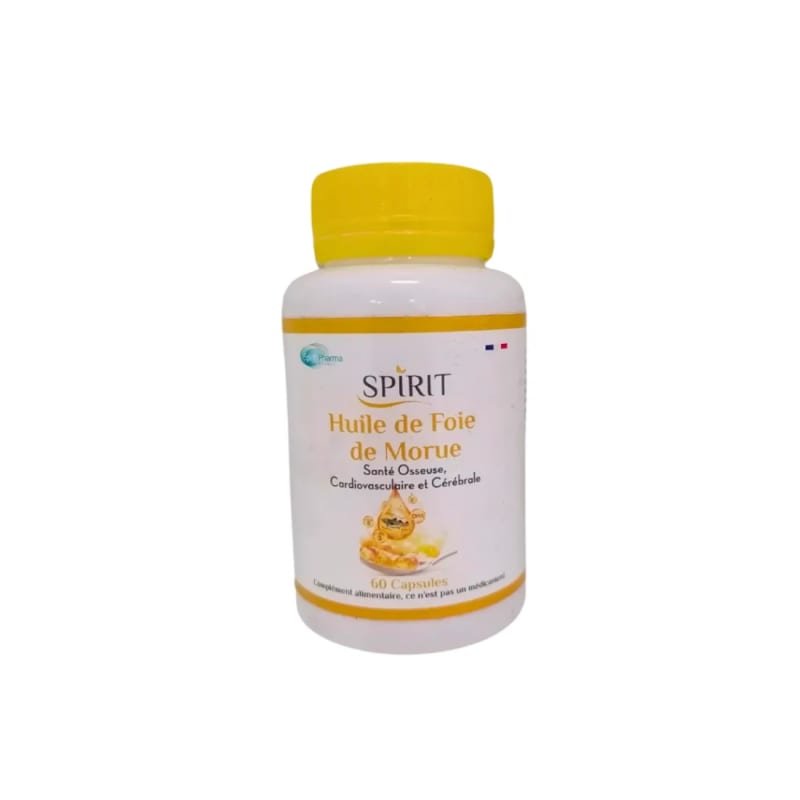 SPIRIT HUILE DE FOIE DE MORUE 60 CP