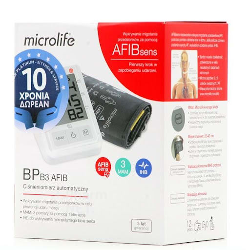 MICROLIFE BLOOD PRESSURE MONITOR AFIB SENS