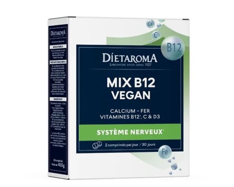 MIX B12 VEGAN 60 CP