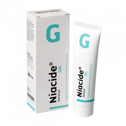 MEDINFAR NIACIDE ADVANCE GEL PEAUX GRASSES 50G