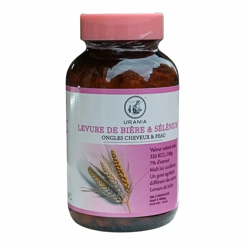 NATURELLE LEVERE DE BIERE & SELENIUM 400CP