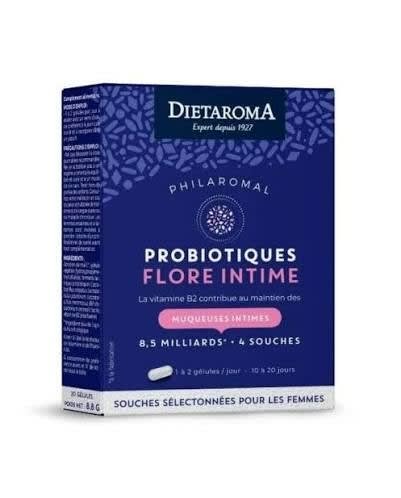 DIETAROMA PROBIOTIQUES FLORE INTIME 20GELULES