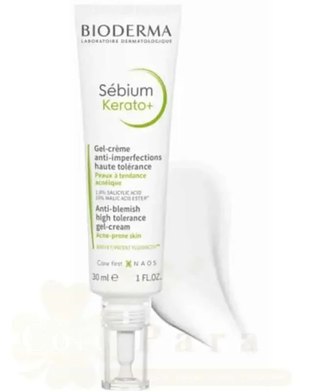 BIODERMA SEBIUM KÉRATOSE+ GEL-CRÈME ANTI-IMPERFECTION HAUTE TOLÉRANCE 30ML