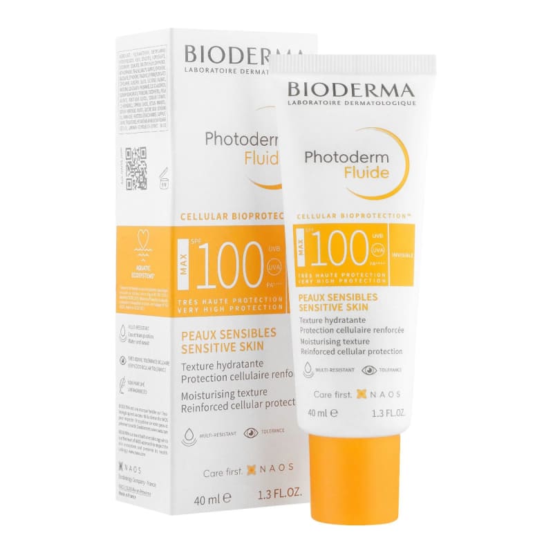 BIODERMA ECRAN FLUIDE MAX INVESIBLE SPF100 40ML