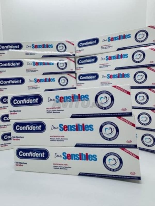 CONFIDENT DENTIFRICE SENSIBLES BLANCHEUR 75ML