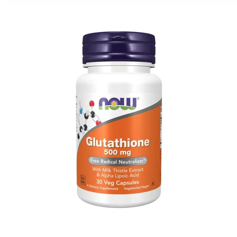NOW GLUTATHIONE 500MG 30 CAPSULES