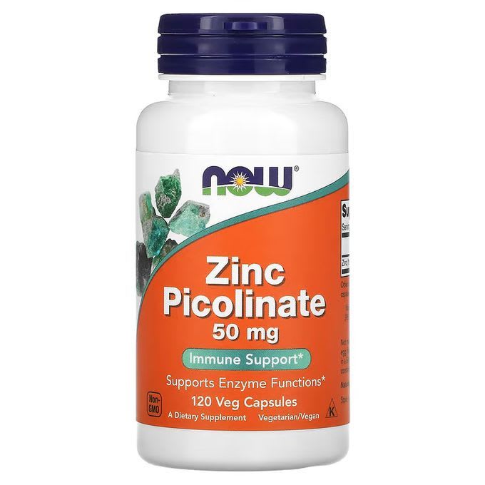 NOW ZINC PICOLINATE 500MG 120 CAPSULES