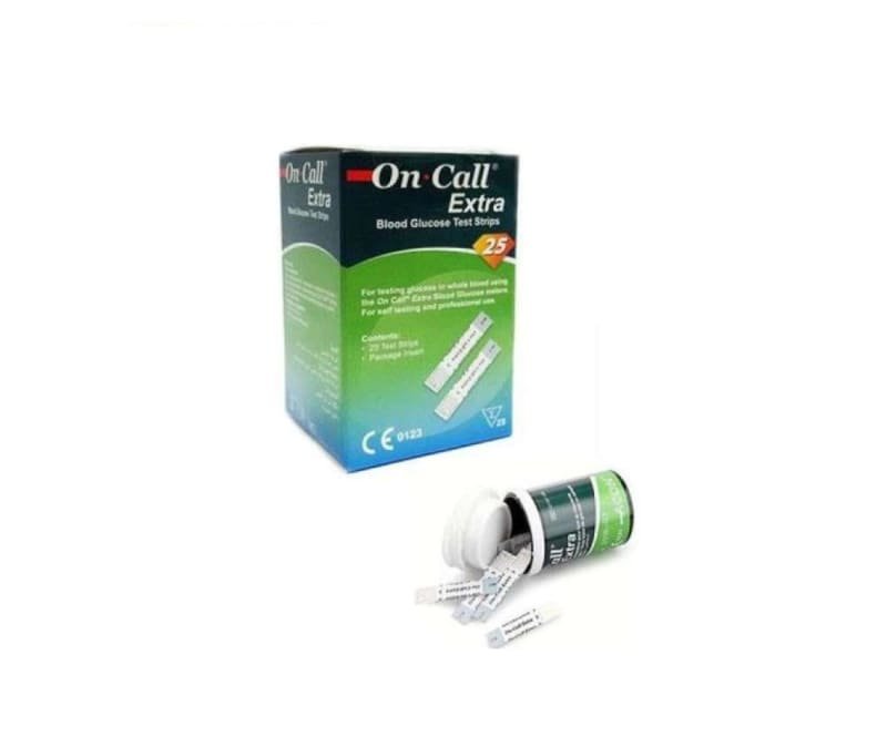 ON CALL EXTRA BANDELETTES DE GLYCÉMIE
