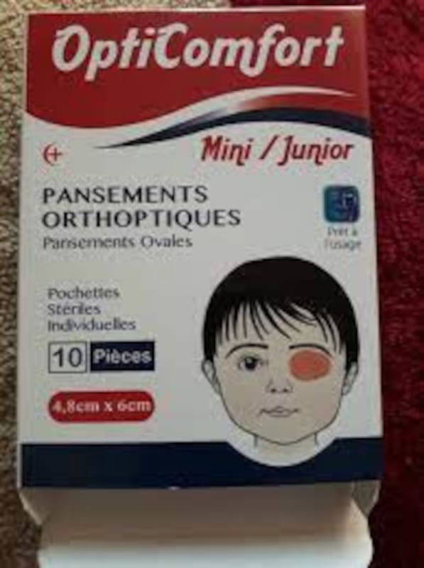OPTICOMFORT PANSEMENTS ORTHOPTIQUES JUNIOUR X10 PCS