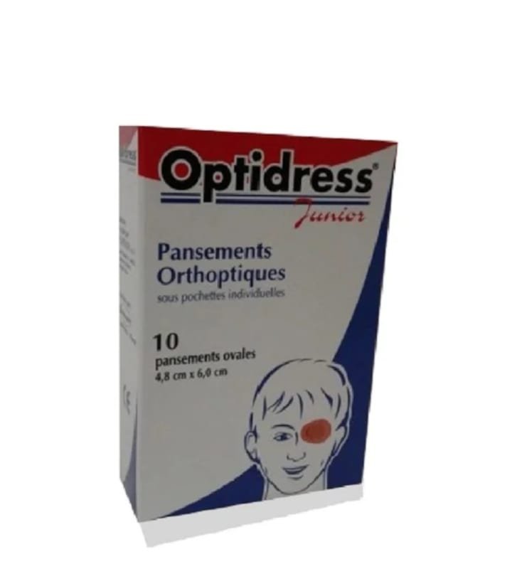 OPTIDRESS PANSEMENTS ORTHOPTIQUES JUNIOUR X10 PCS