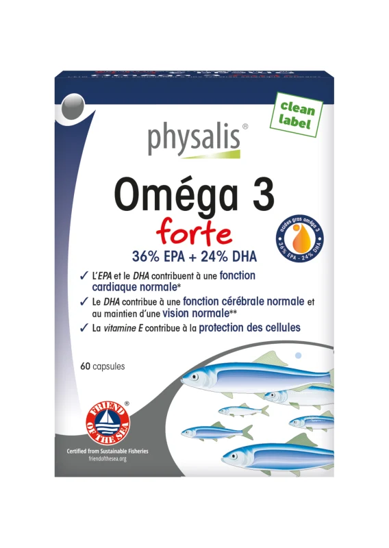 PHYSALIS OMÉGA 3 FORTE 60 SOFTGELS