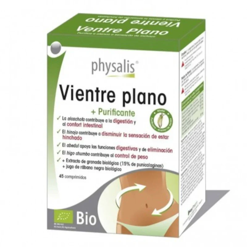 PHYSALIS VENTRE PLAT BIO 45 COMPRIMÉS