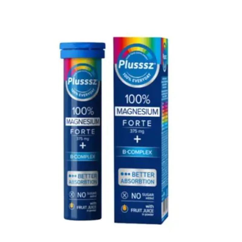 PLUSSSZ MAGNEZ FORTE 375MG 20CP
