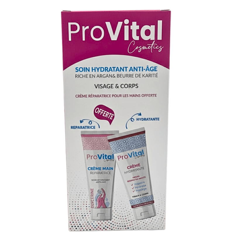 PROVITAL SOIN HYDRATANT ANTI AGE VISAGE ET CORPS 125ML