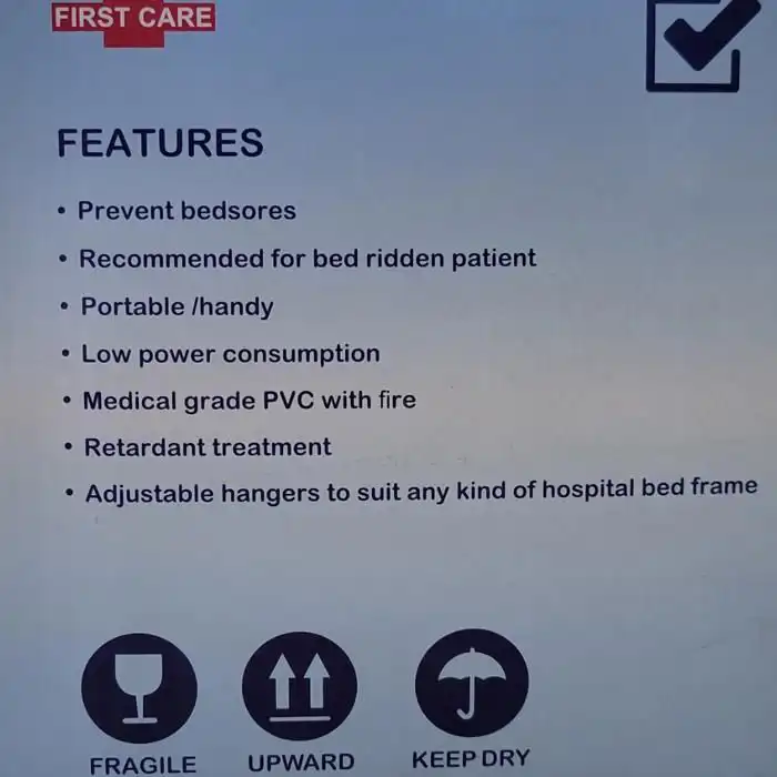 Matelas Medical Air Mattress First Care — vue 4