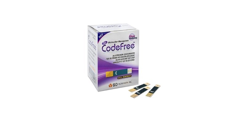 SD BIOSENSOR CODEFREE BANDELETTE 25 X 2