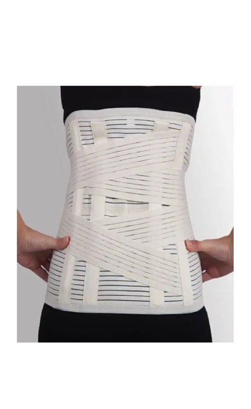 STEPS 419 CEINTURE LOMBAIRE AVEC ATTELLE 32CM