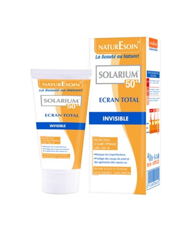 SUNSCREEN SOLARIUM 50+ ÉCRAN TOTAL 50ML
