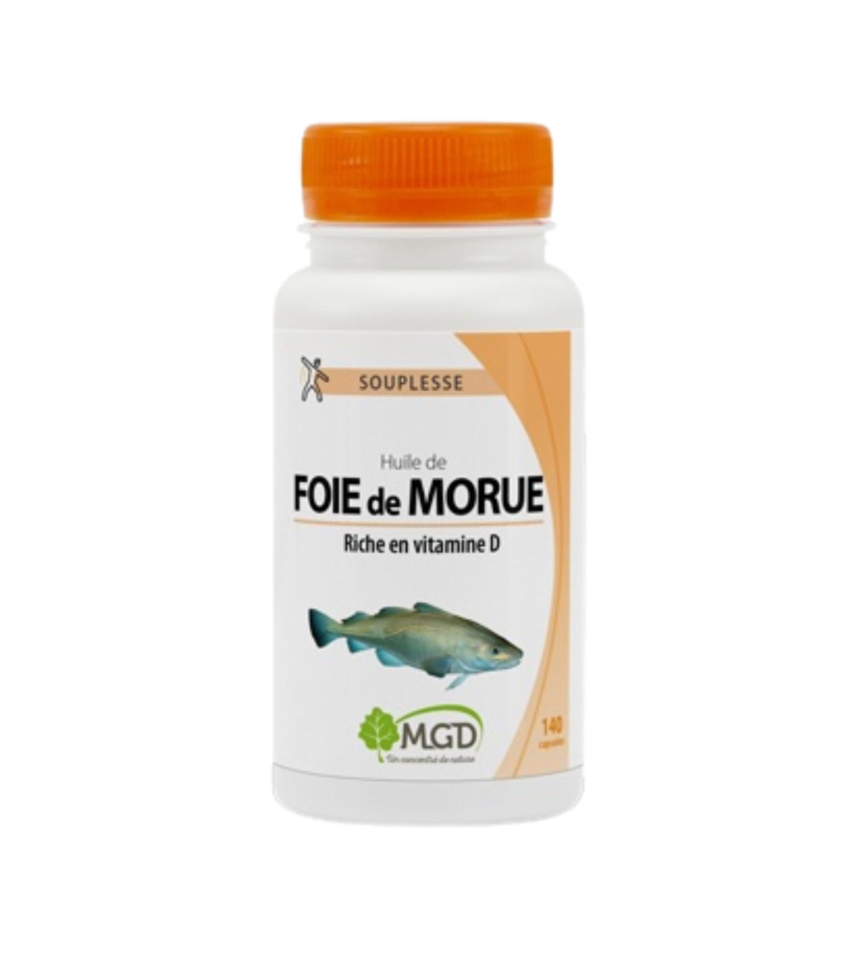 MGD HUILE DE FOIE DE MORUE 140CAPSULES