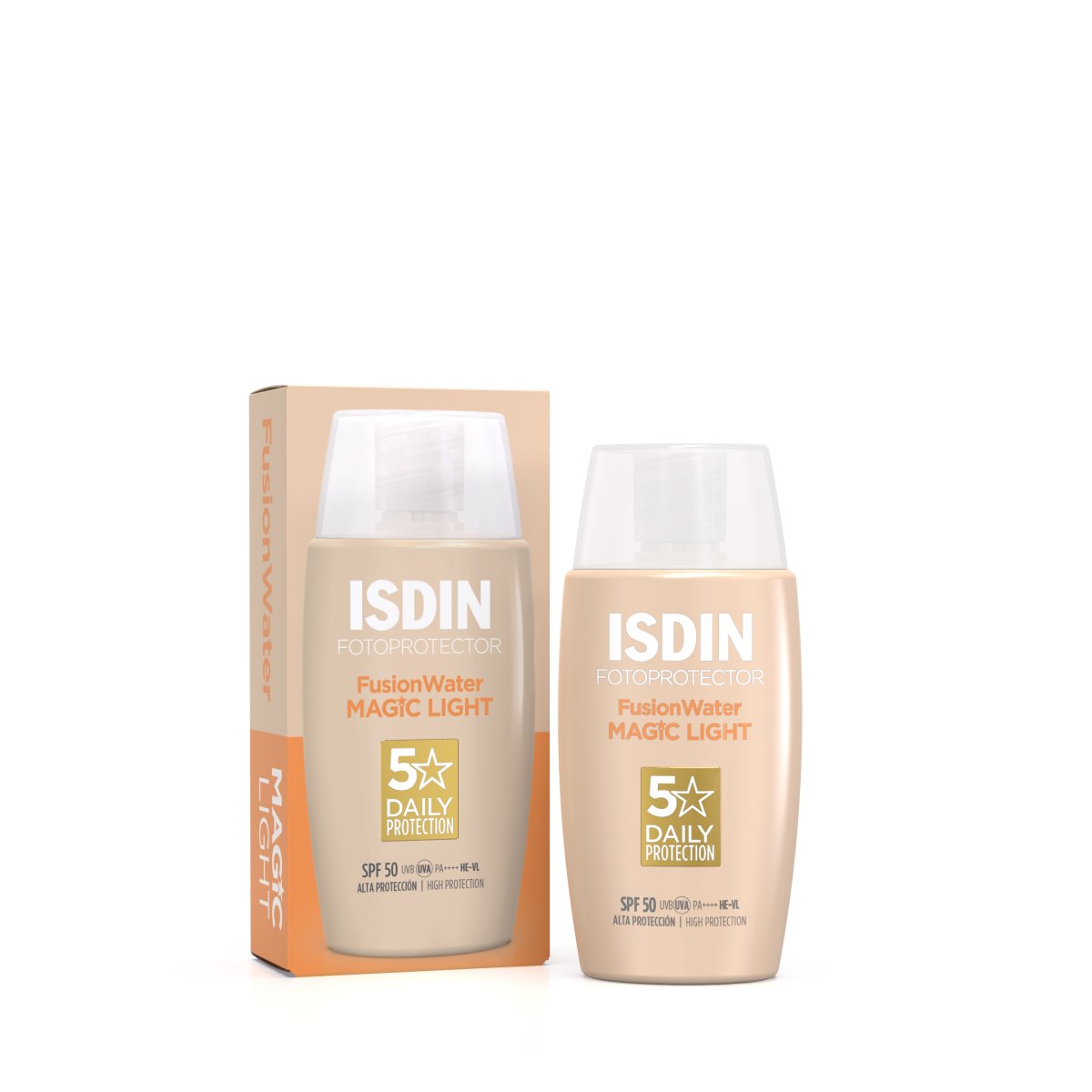 ISDIN FOTOPROTECTEUR 50+ FUSION WATER MAGIC LIGHT 50ML