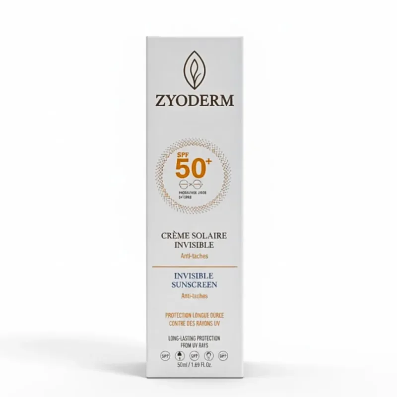 ZYODERM CRÈME SOLAIRE ANTI-TACHES SPF50+ (50ML)