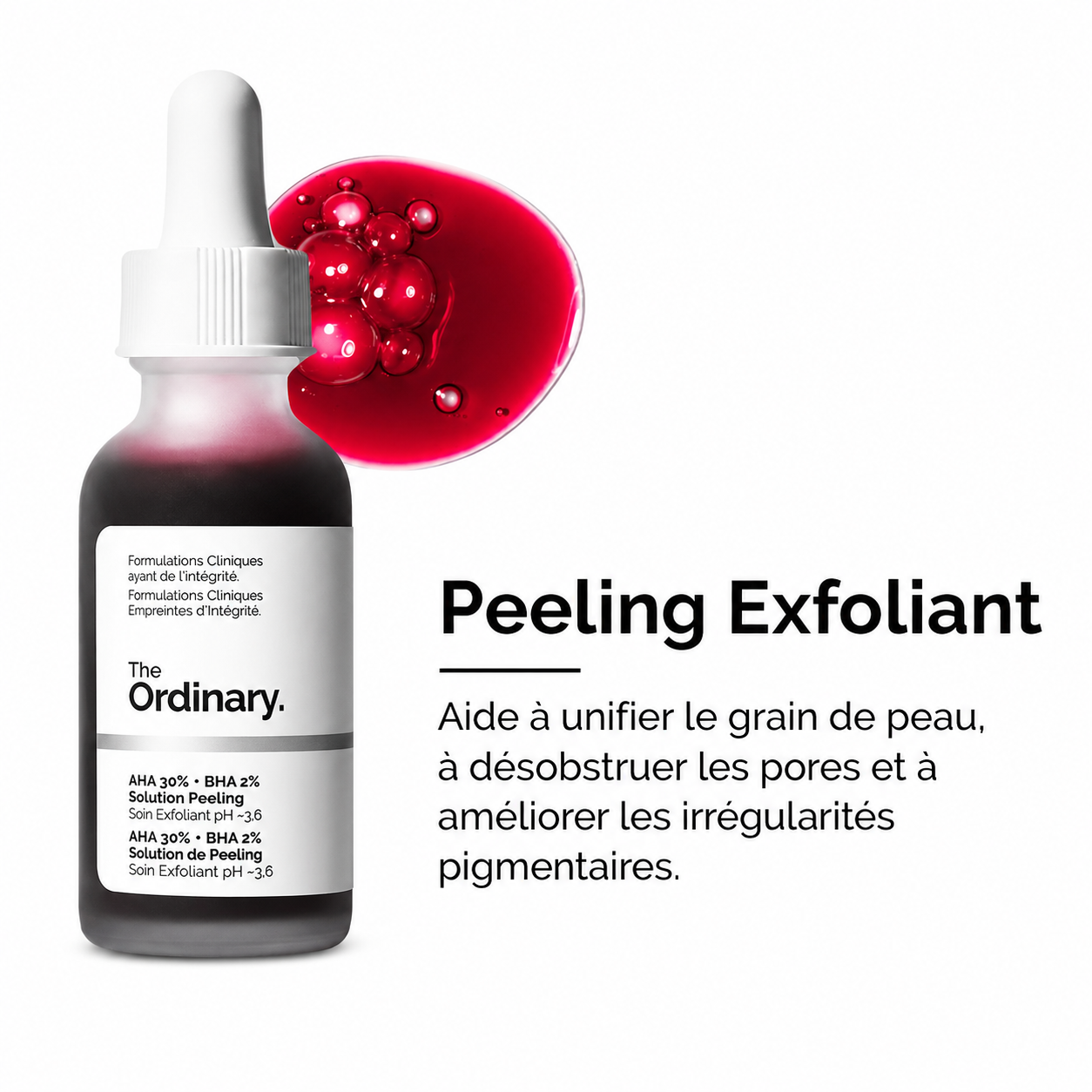 THE ORDINARY AHA 30% + BHA 2% PEELING SOLUTION 30ML — vue 5