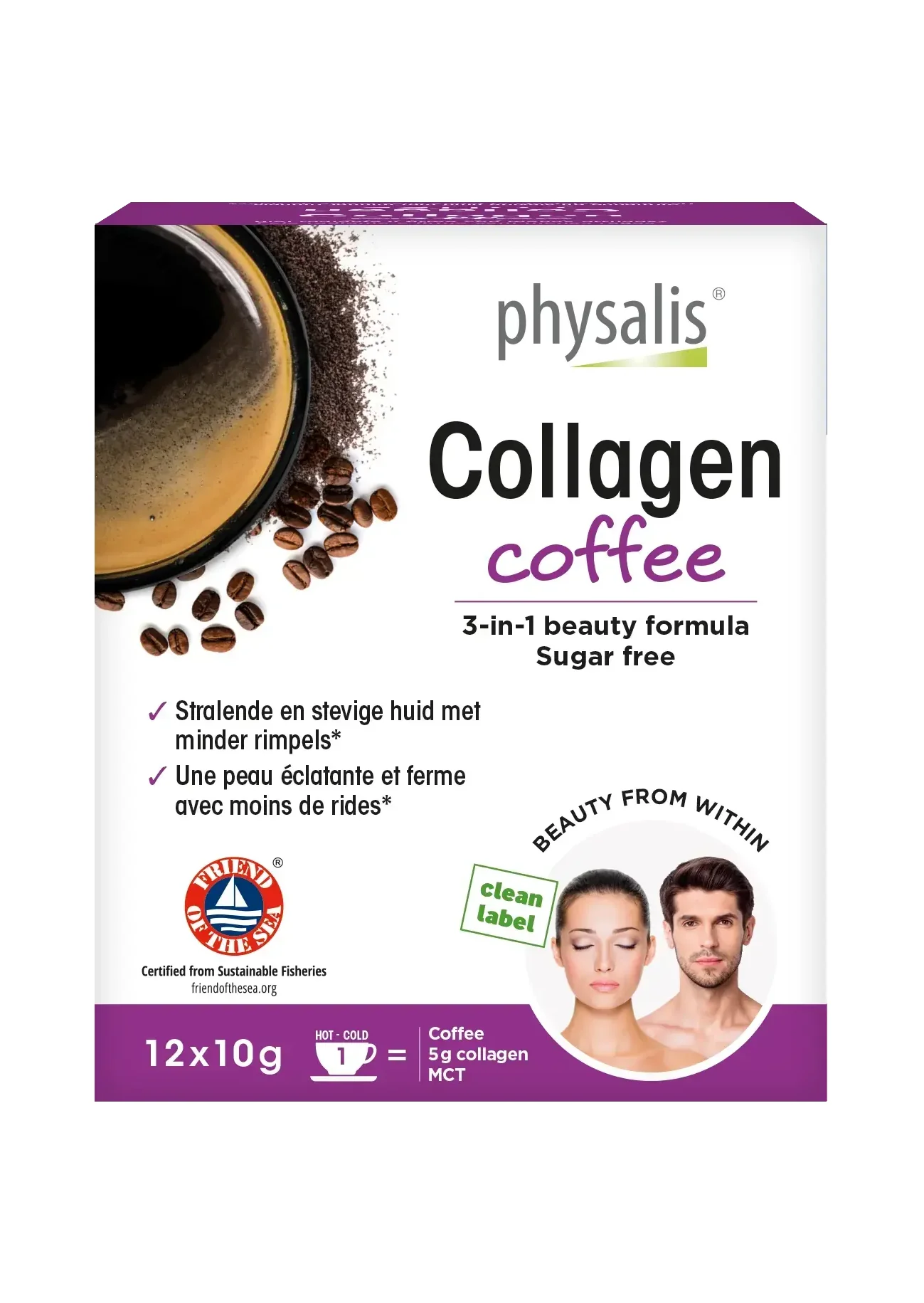 PHYSALIS COLLAGEN COFFEE 12 SACHETS — vue 2