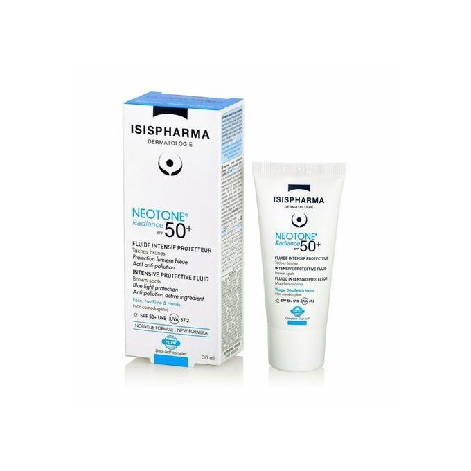 ISISPHARMA NEOTONE RADIANCE SPF50+ FLUIDE INTENSIF PROTECTEUR INVISIBLE 30ML