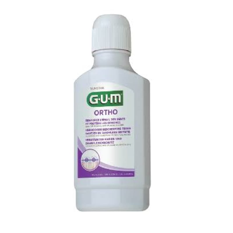 GUM-3090BAINS DE BOUCHE ORTHO 300ML