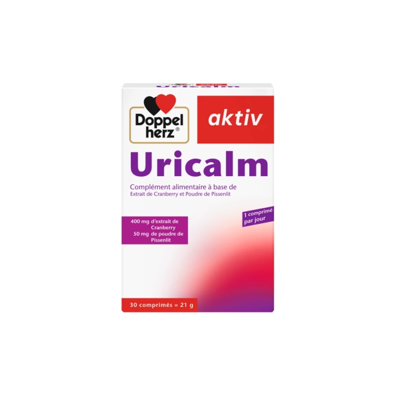 DOPPEL HERZ AKTIV URICALM 30COMPRIMES
