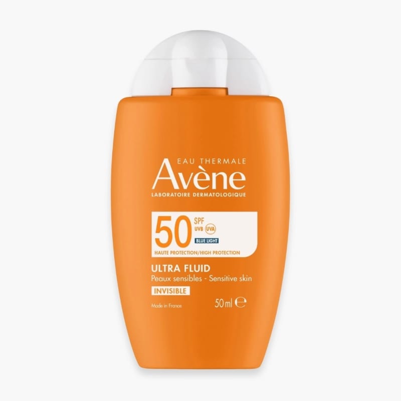 AVENE ÉCRAN SOLAIRE ULTRA FLUIDE SPF50+ PEAUX SENSIBLES (50ML)